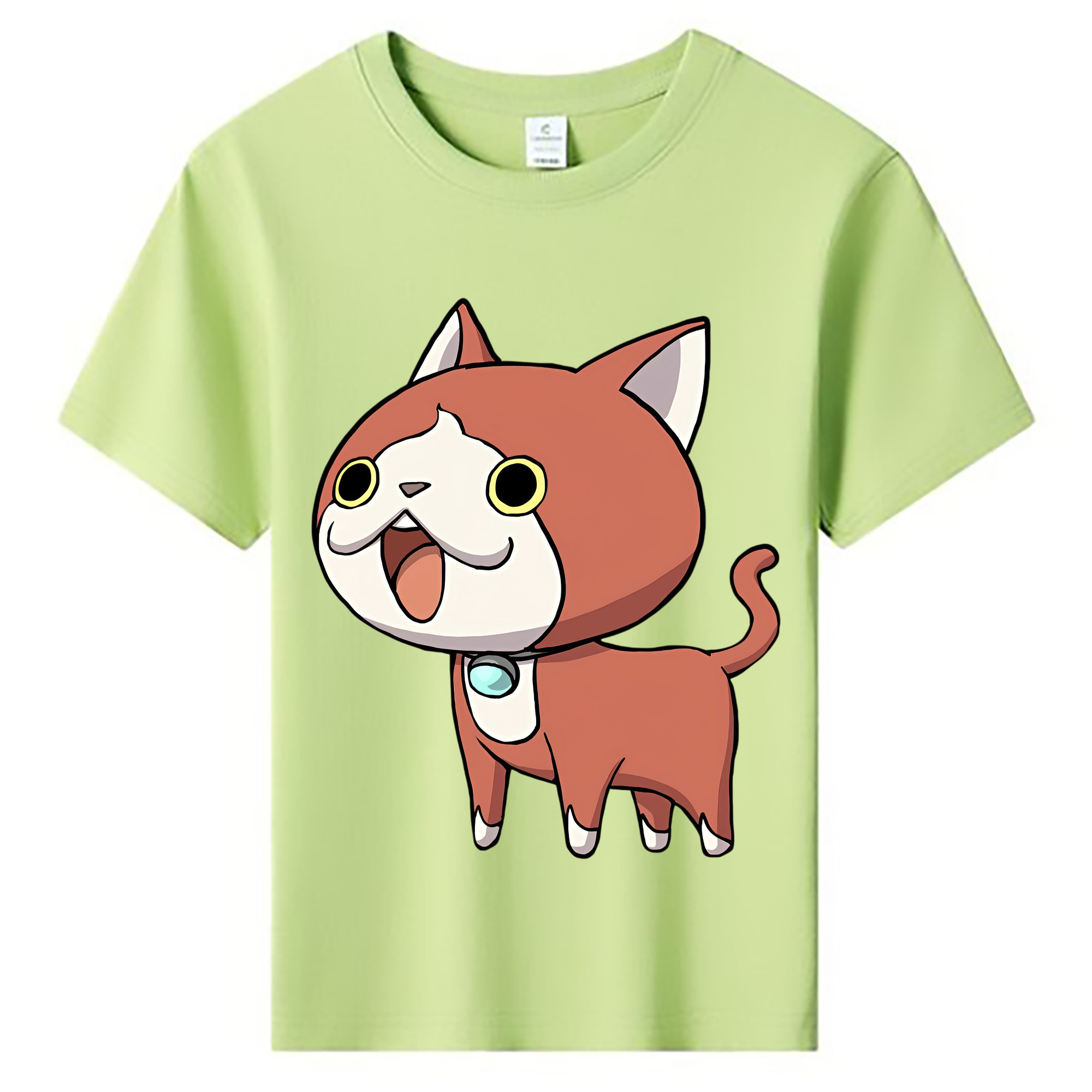 （画像用） 妖怪ウォッチ Yo-kai Watch 綿100％キッズTシャツ（フロントプリント）